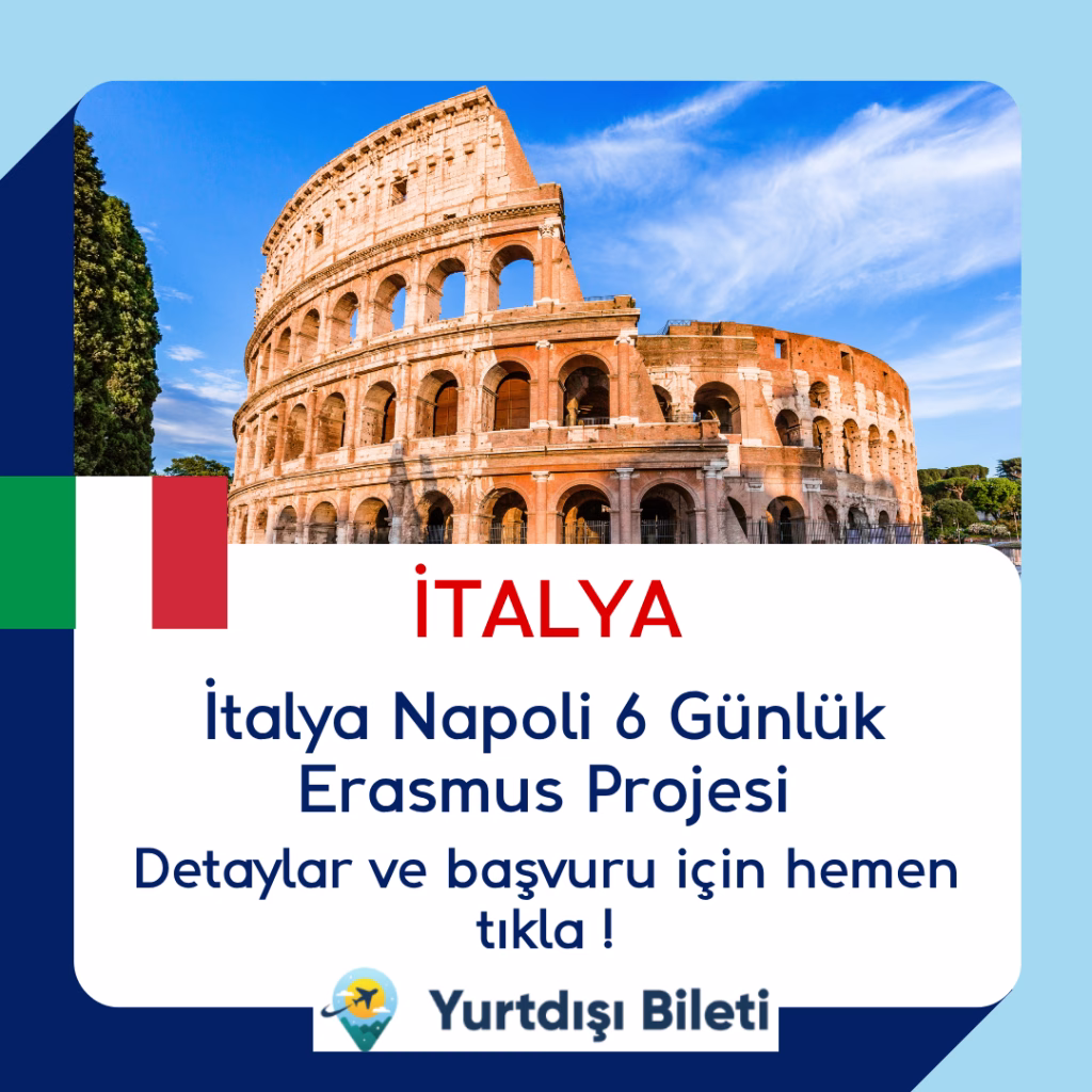 İtalya Napoli 6 Günlük Erasmus Projesi