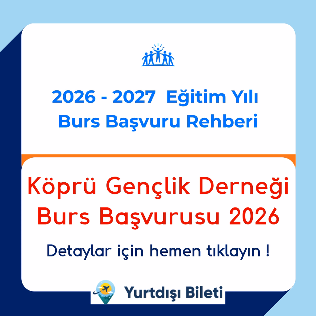 Köprü Gençlik Derneği Burs Başvurusu 2026