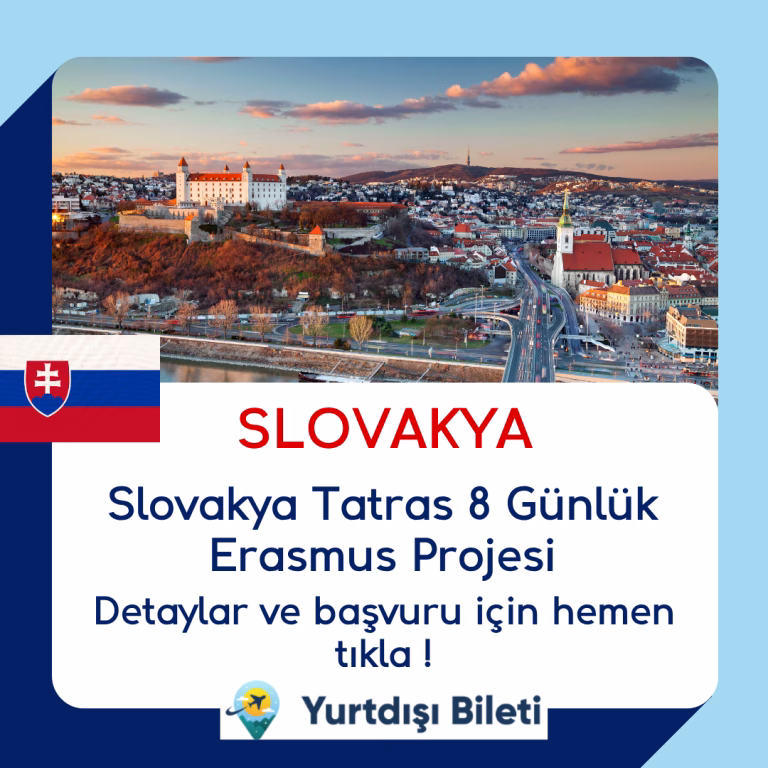 Slovakya Tatras 8 Günlük Erasmus Projesi