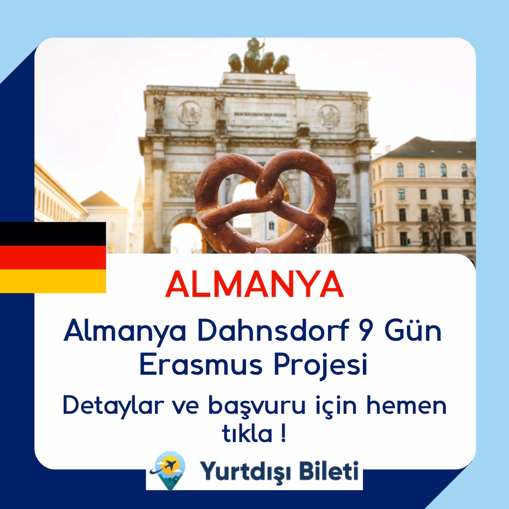 Almanya Dahnsdorf 9 Gün Erasmus Projesi