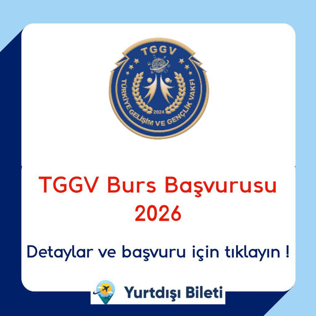 TGGV Burs Başvurusu 2026