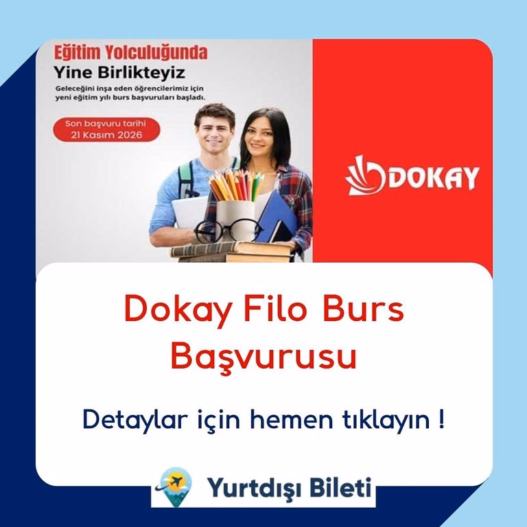 Dokay Filo Burs Başvurusu