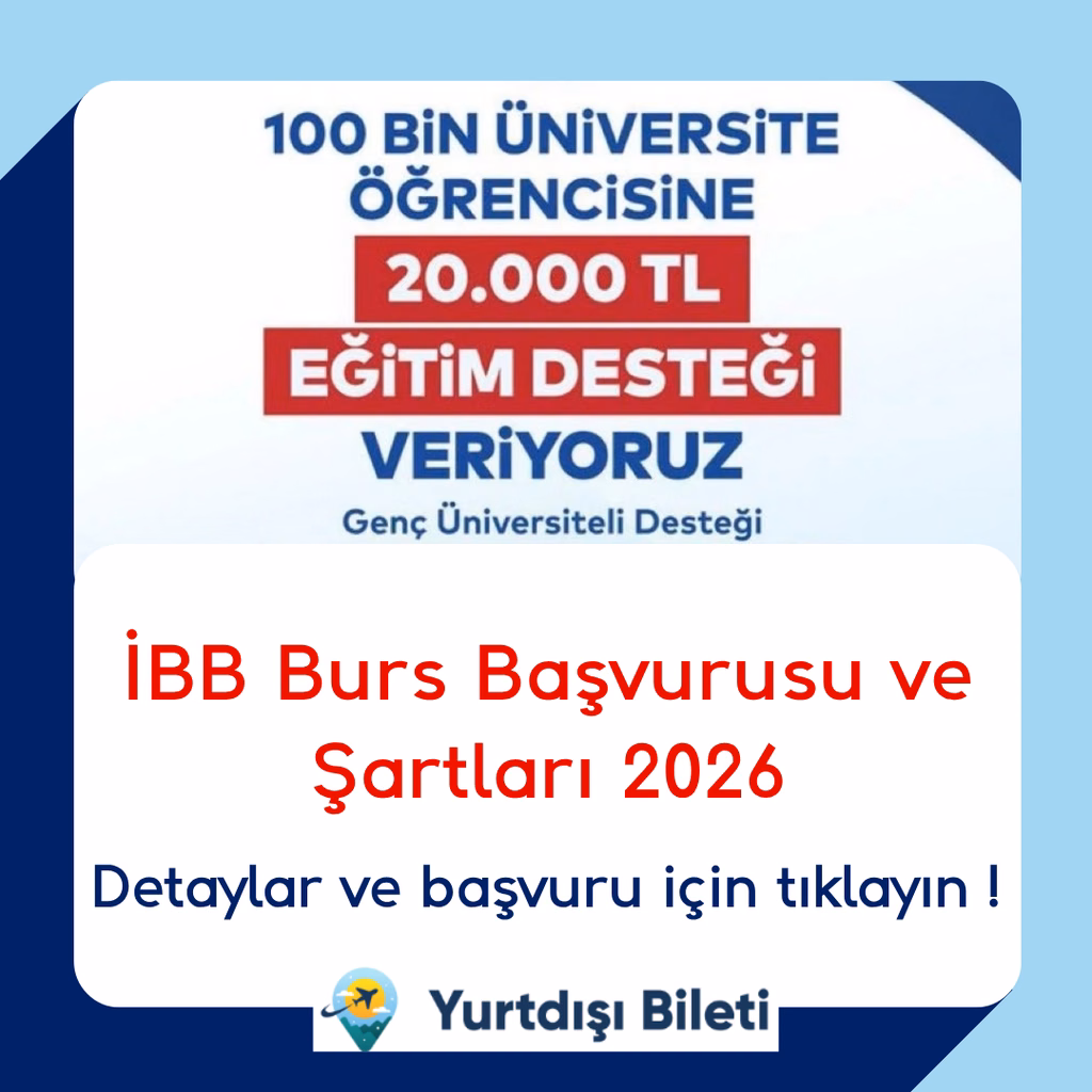İBB Burs Başvurusu ve Şartları 2026