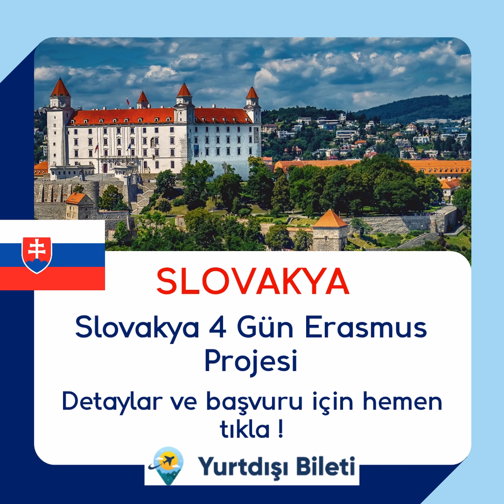 Slovakya 4 Gün Erasmus Projesi